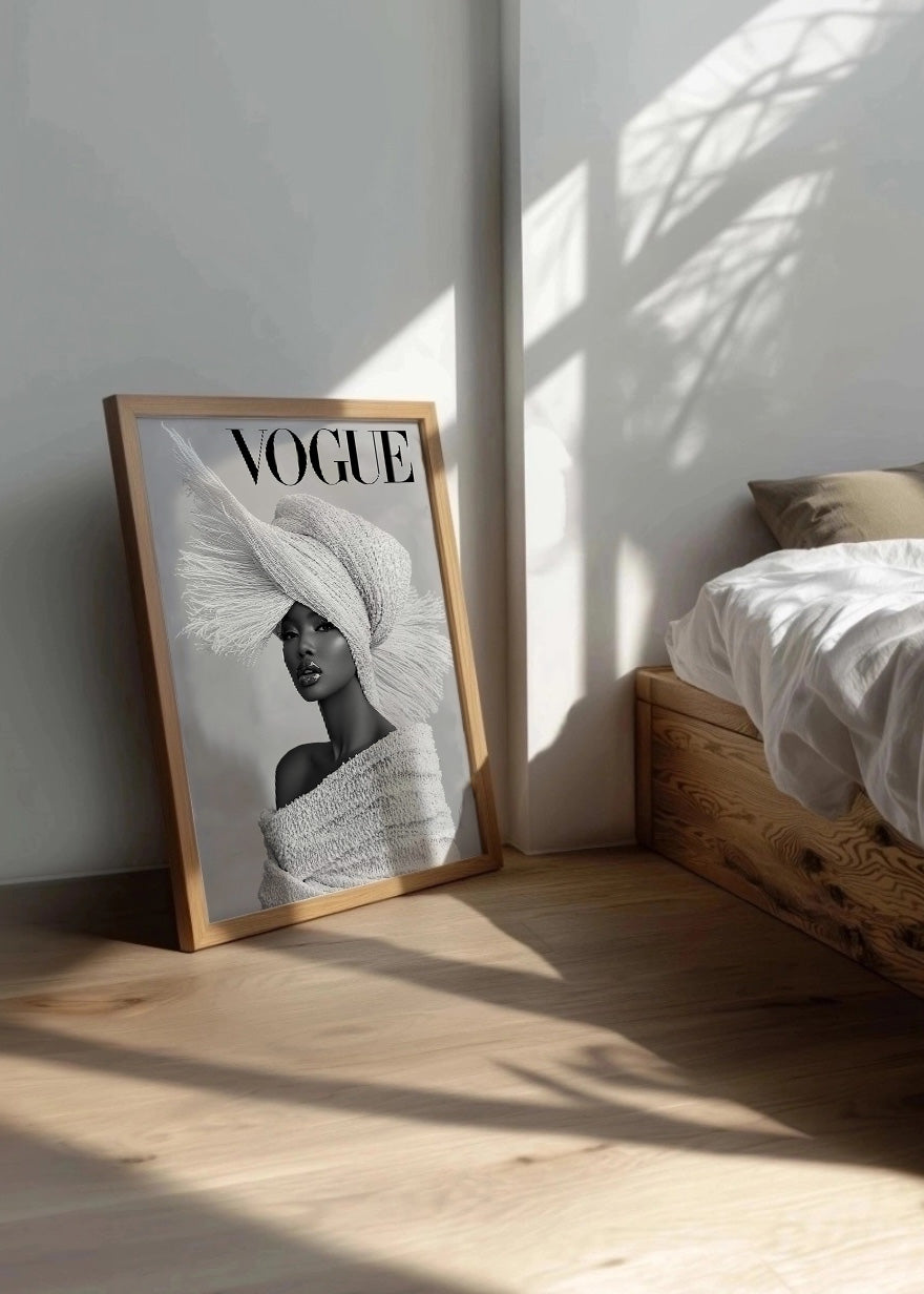 Cuadro ​Portada Vogue B&W
