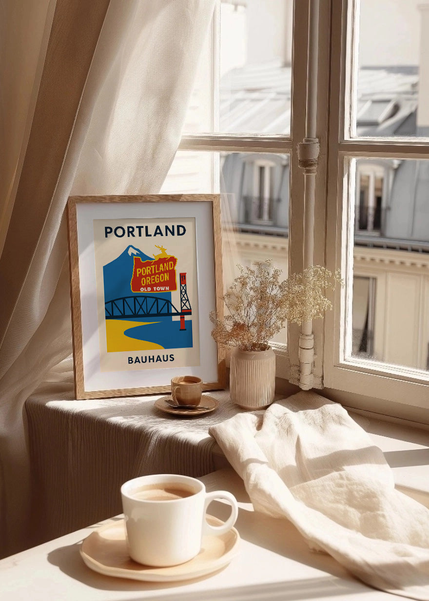 Cuadro Portland Poster Bauhaus