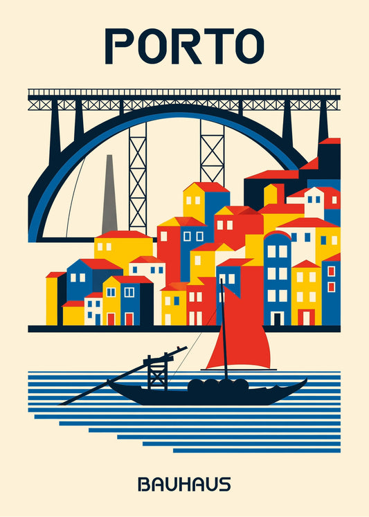 Cuadro Posto Poster Bauhaus