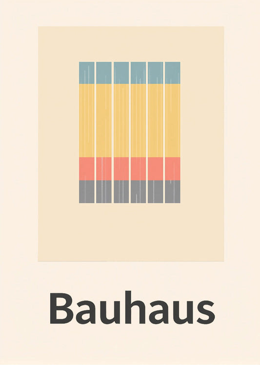 Cuadro Poster Bauhaus 9