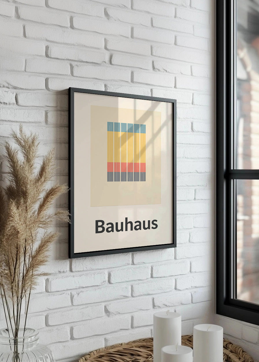 Cuadro Poster Bauhaus 9