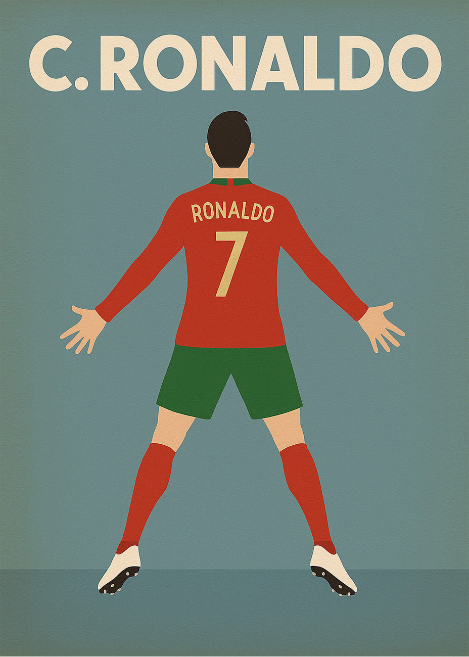 Cuadro Poster de Cristiano Ronaldo