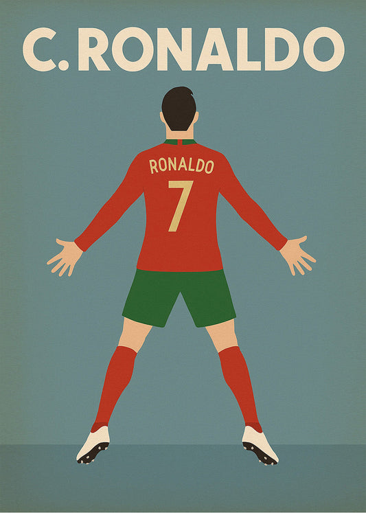 Cuadro Poster de Cristiano Ronaldo