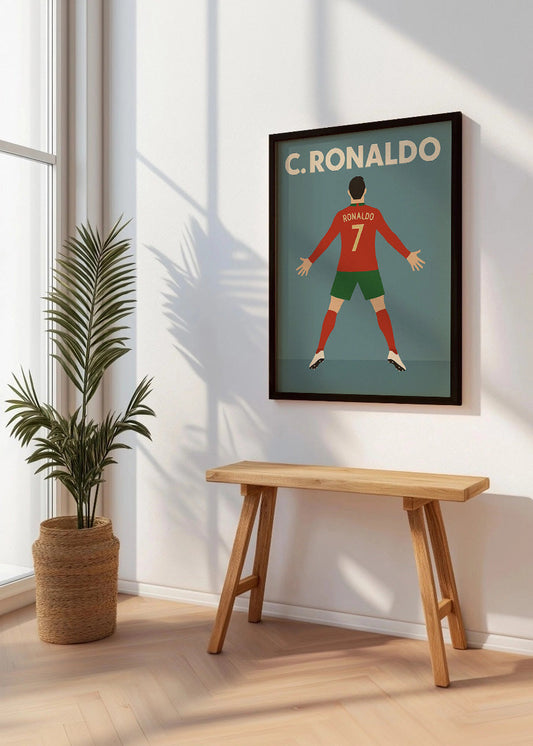 Cuadro Poster de Cristiano Ronaldo