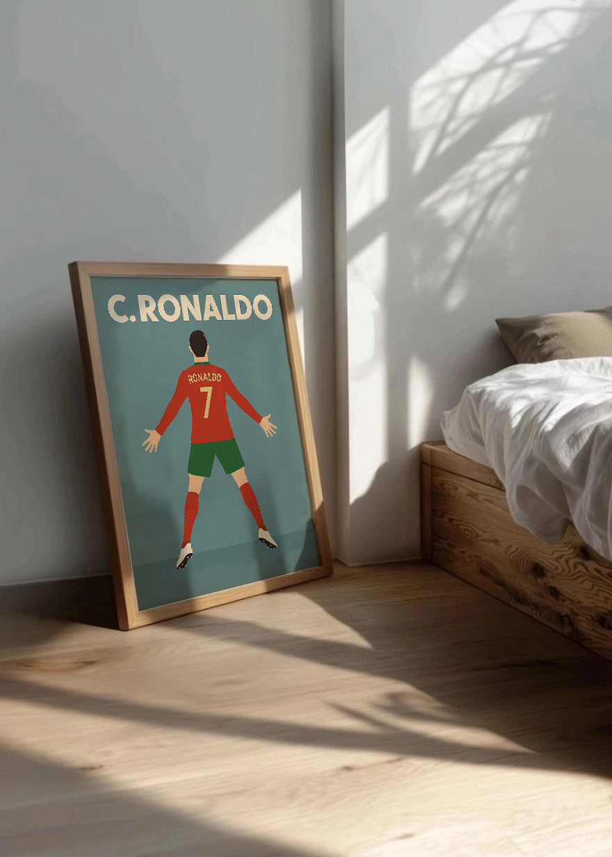 Cuadro Poster de Cristiano Ronaldo
