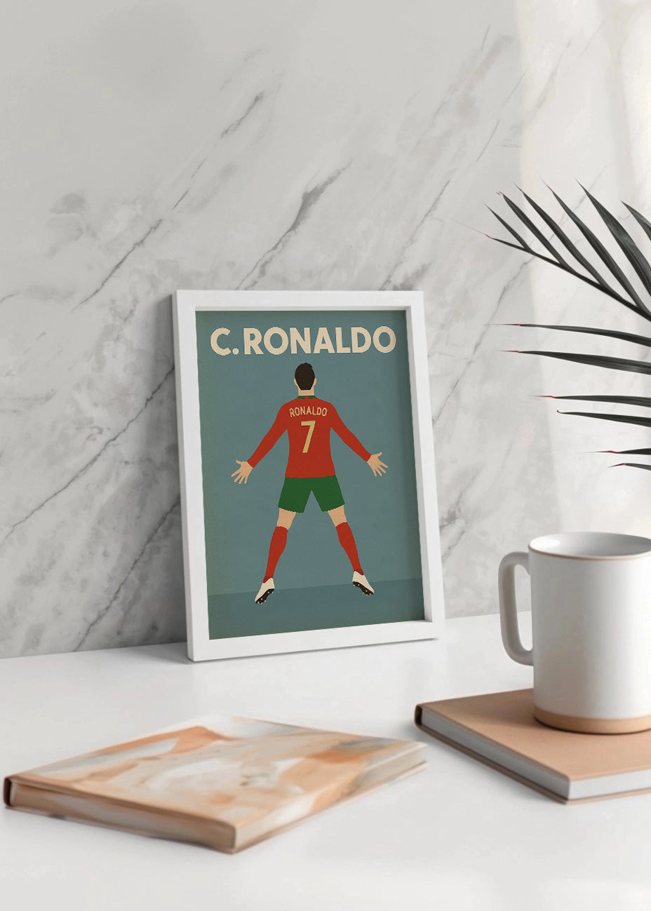 Cuadro Poster de Cristiano Ronaldo