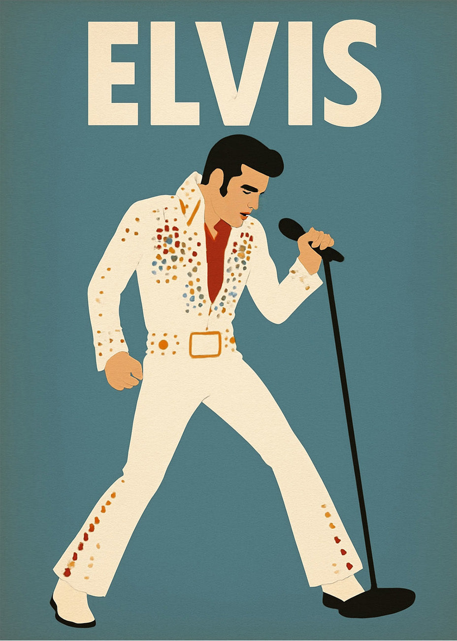 Cuadro Poster de Elvis