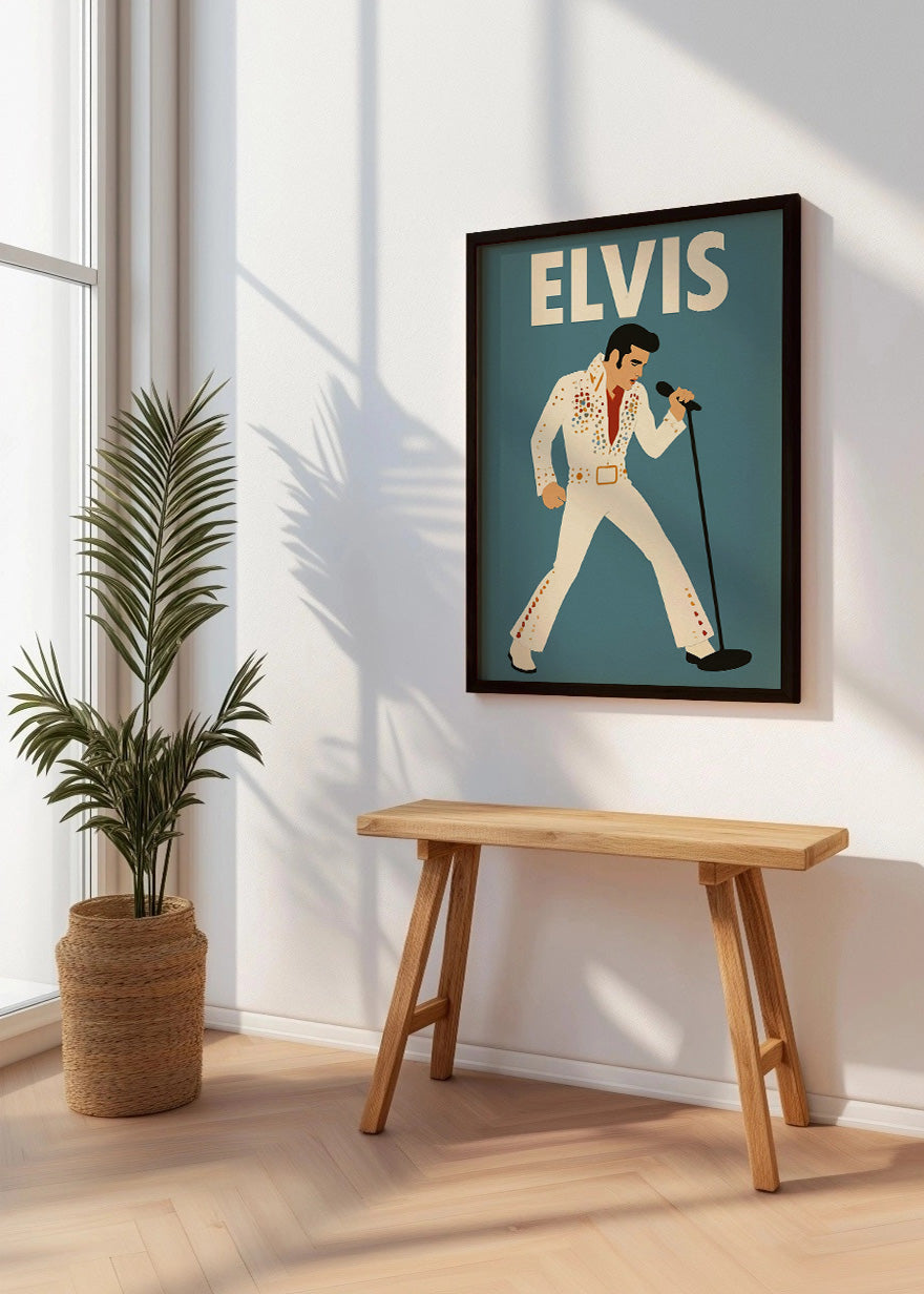 Cuadro Poster de Elvis