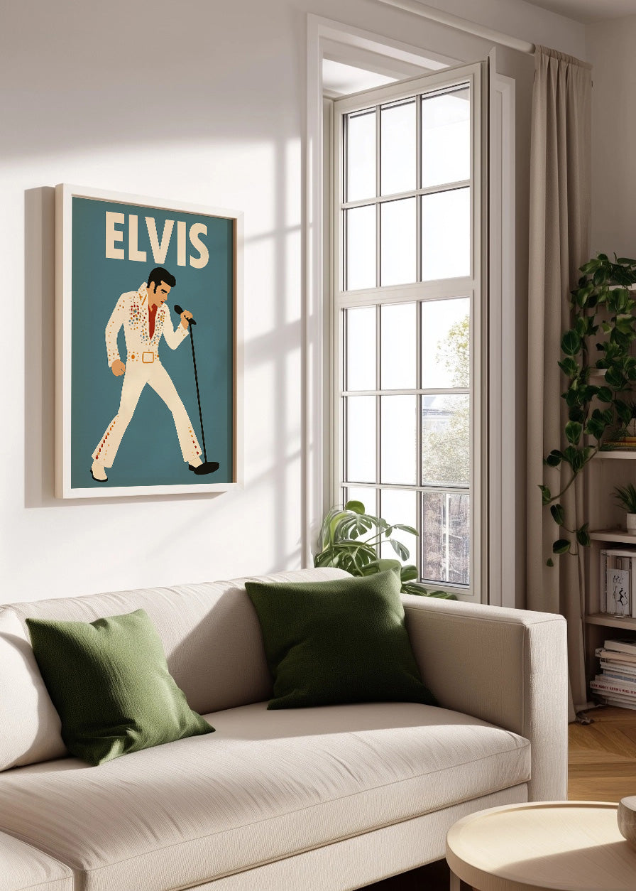 Cuadro Poster de Elvis