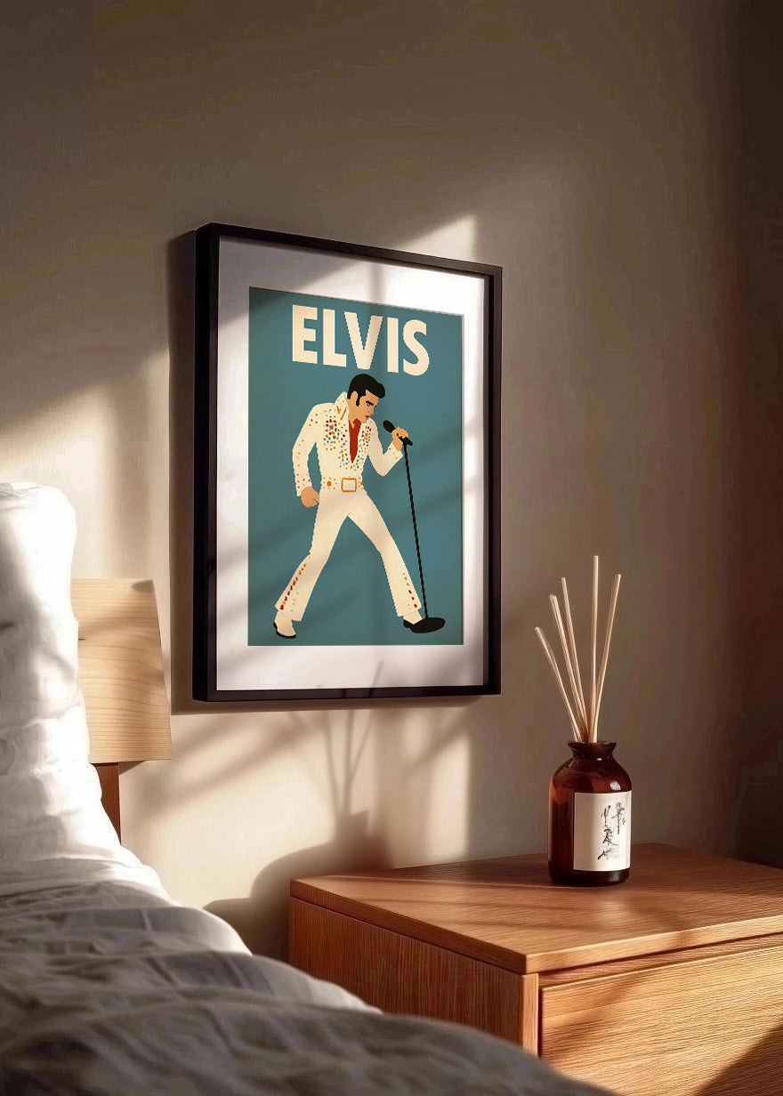 Cuadro Poster de Elvis