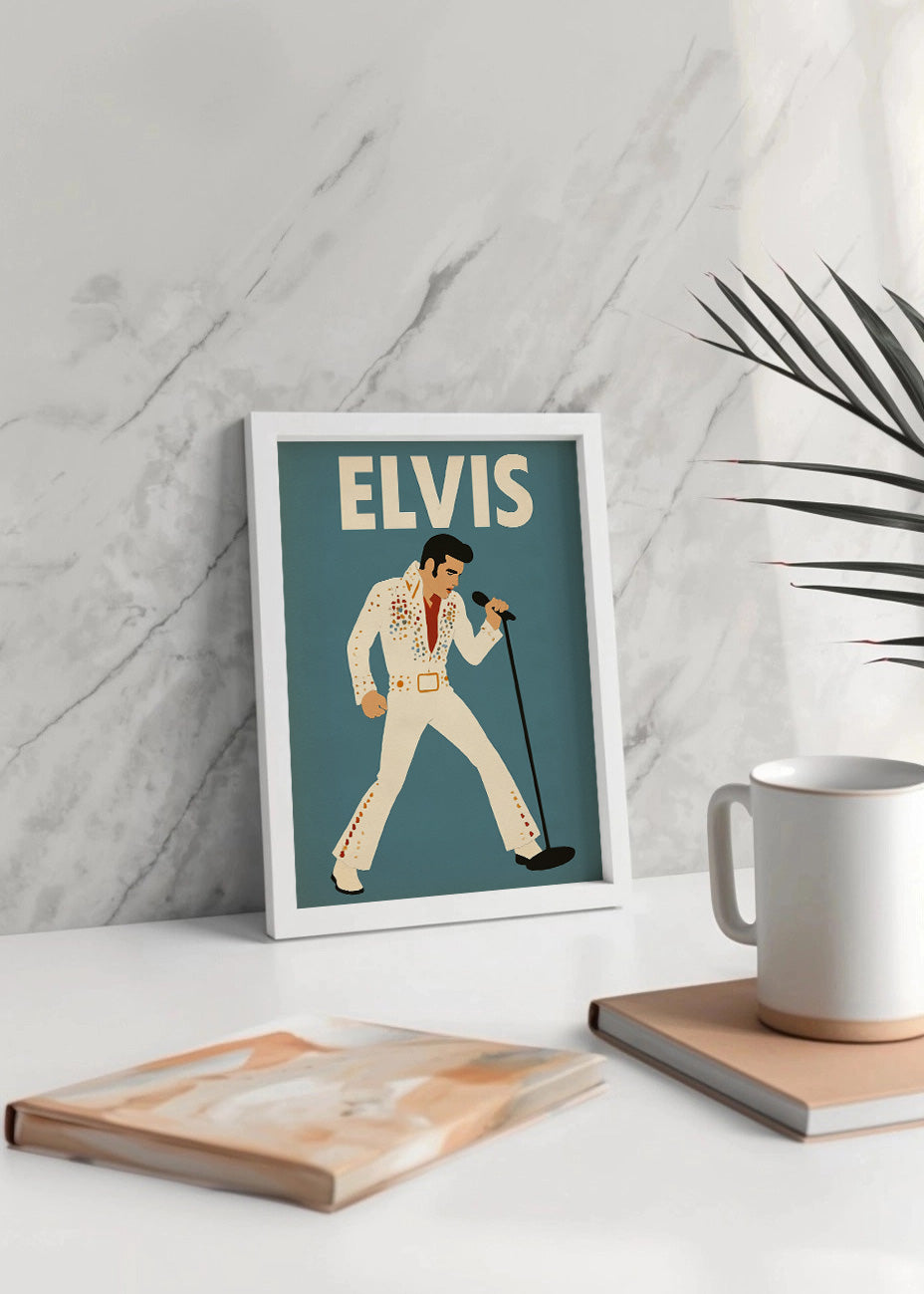 Cuadro Poster de Elvis