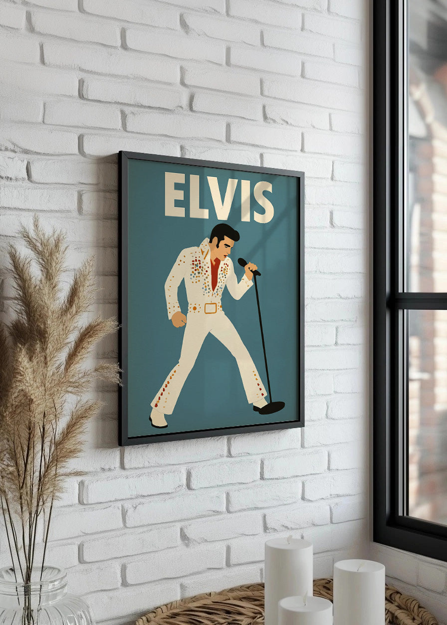 Cuadro Poster de Elvis