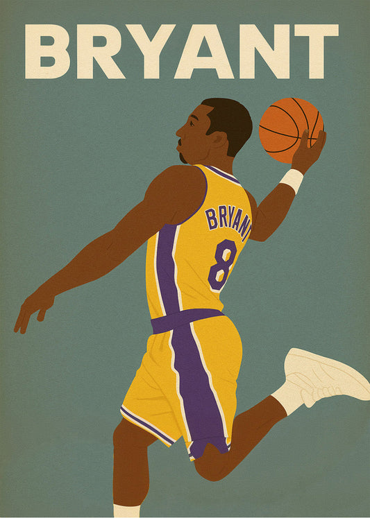 Cuadro Poster de Kobe Bryant