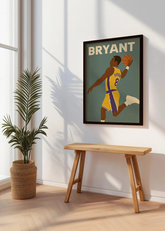 Cuadro Poster de Kobe Bryant