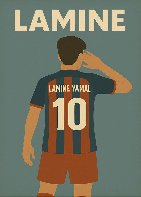 Cuadro Poster de Lamine Yamal