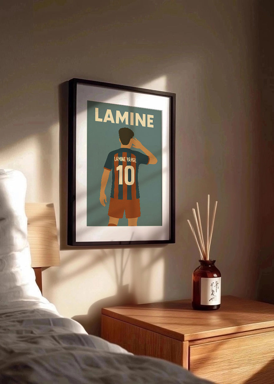 Cuadro Poster de Lamine Yamal