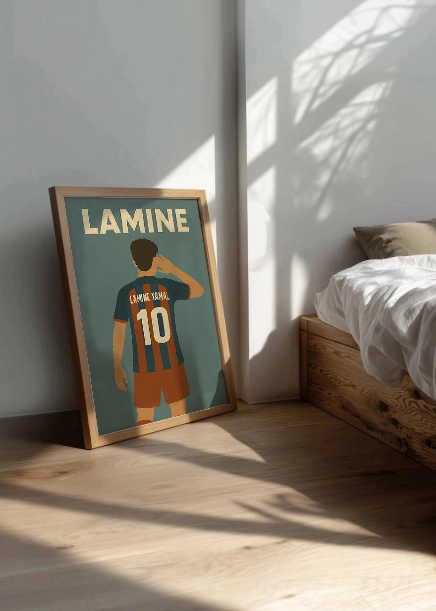 Cuadro Poster de Lamine Yamal