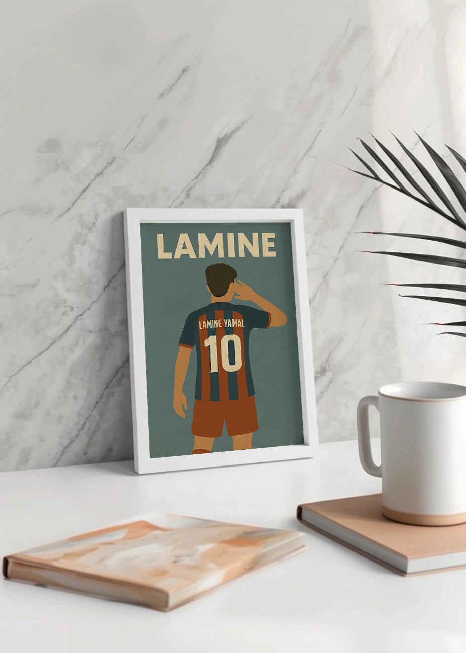 Cuadro Poster de Lamine Yamal