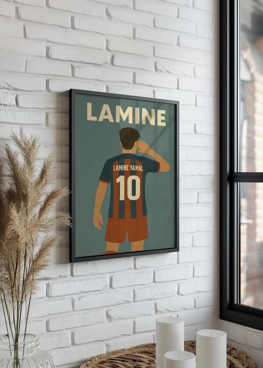 Cuadro Poster de Lamine Yamal