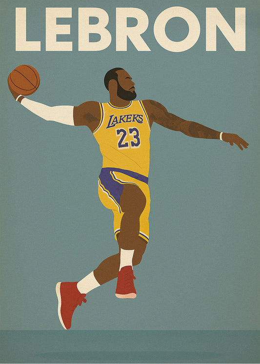 Cuadro Poster de Lebron James