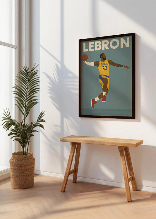 Cuadro Poster de Lebron James