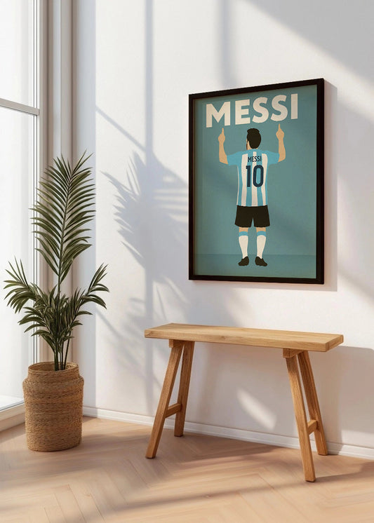 Cuadro Poster de Messi