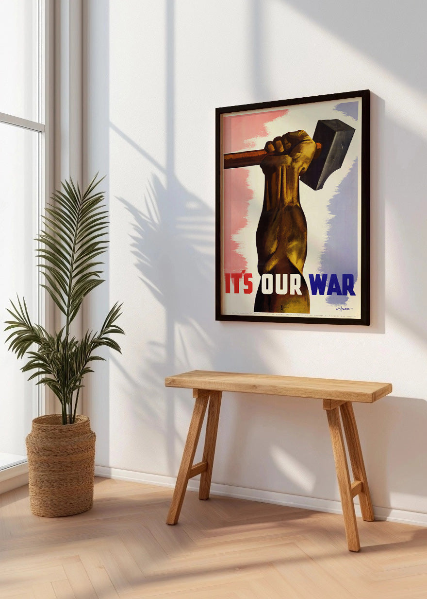 Cuadro Poster de propaganda segunda guerra mundial