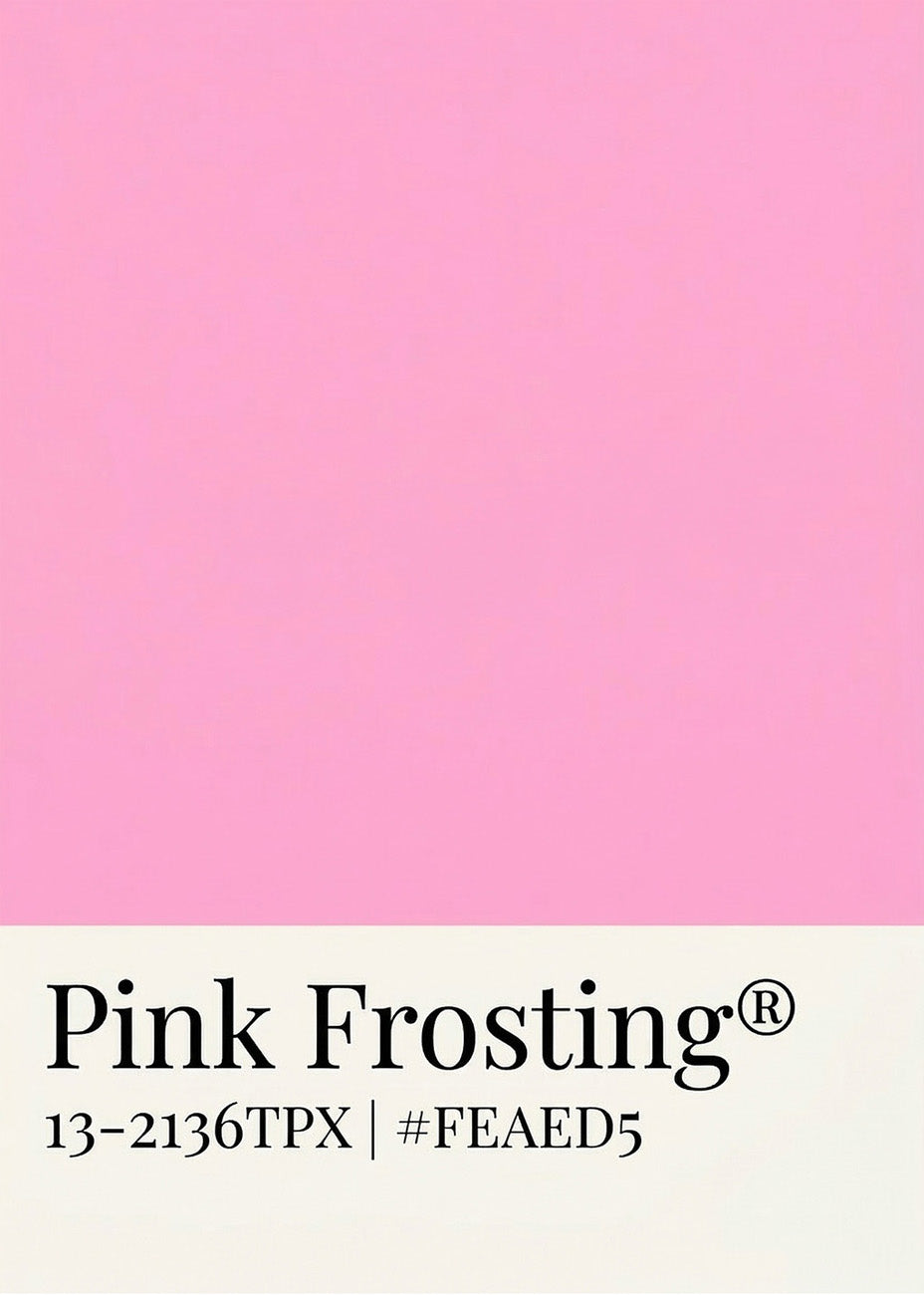 Cuadro Poster rosa glaseado