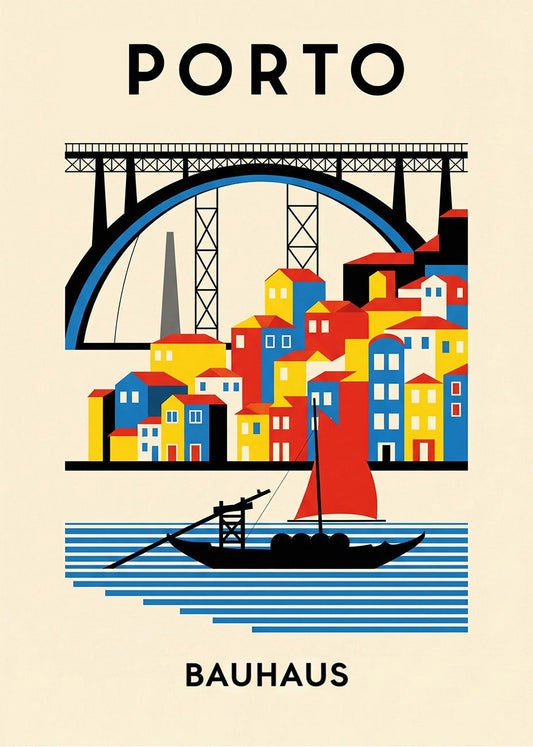 Cuadro Posto Poster Bauhaus