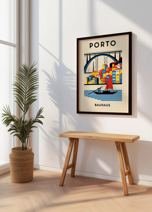 Cuadro Posto Poster Bauhaus