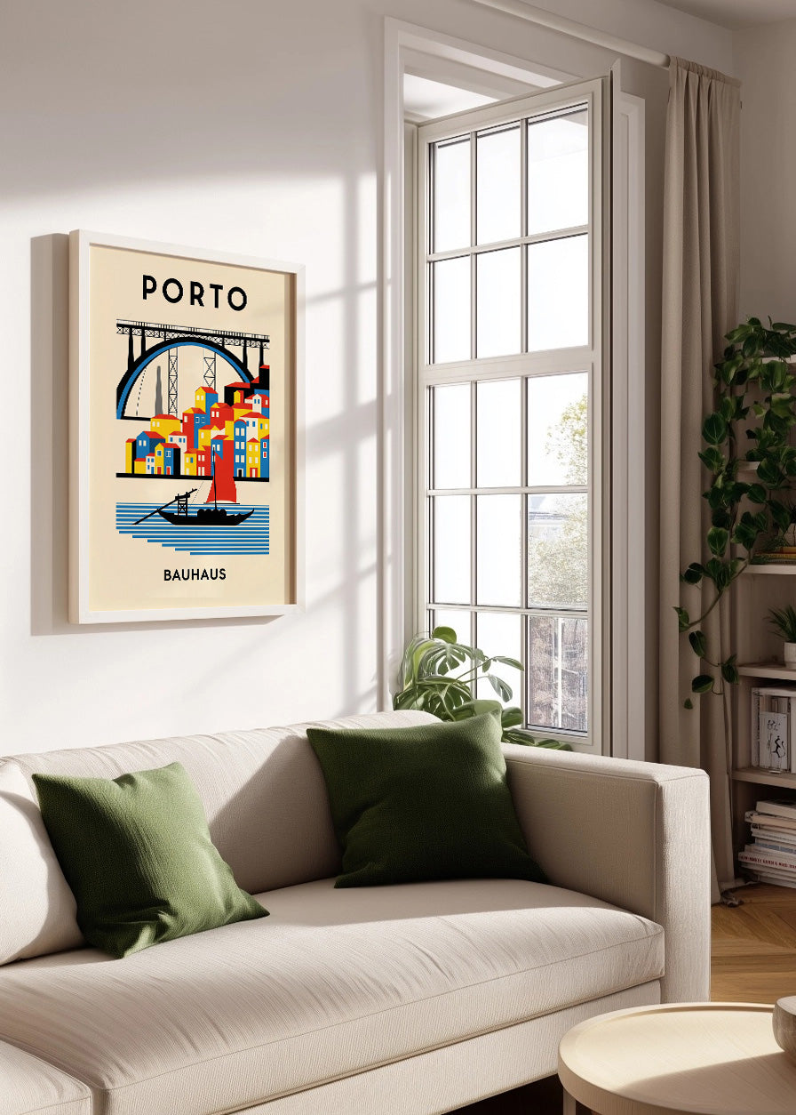 Cuadro Posto Poster Bauhaus