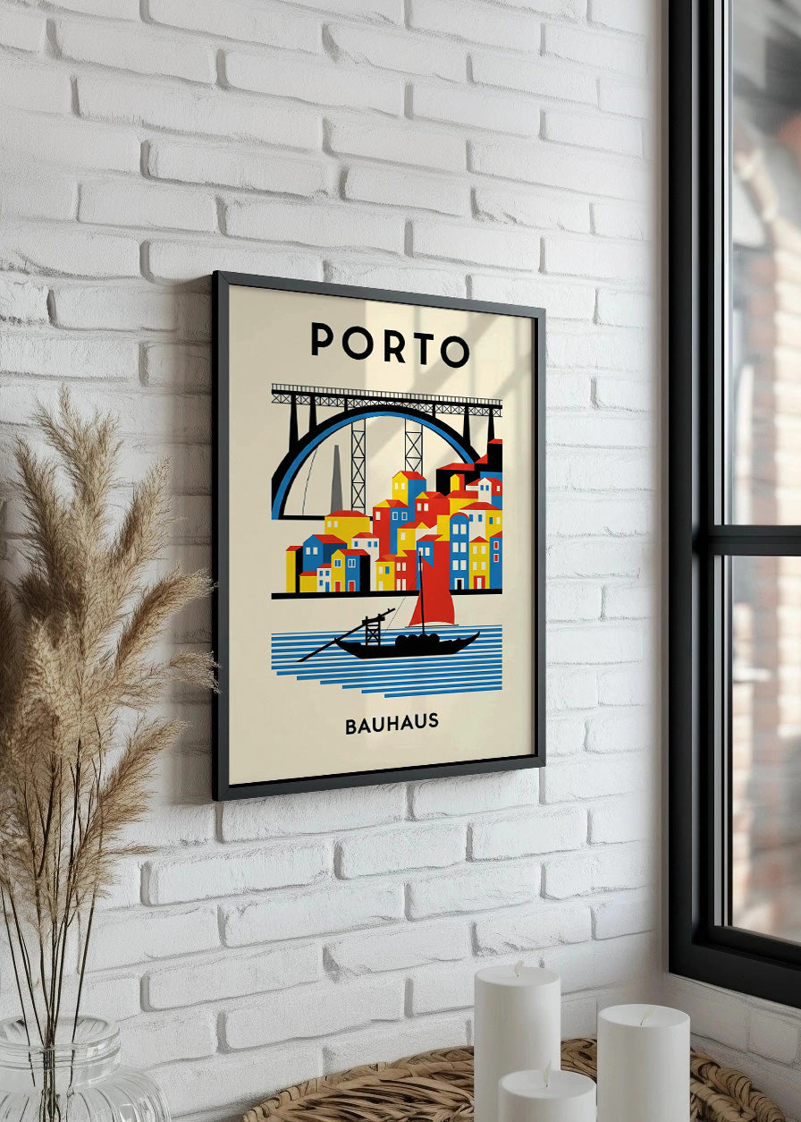Cuadro Posto Poster Bauhaus