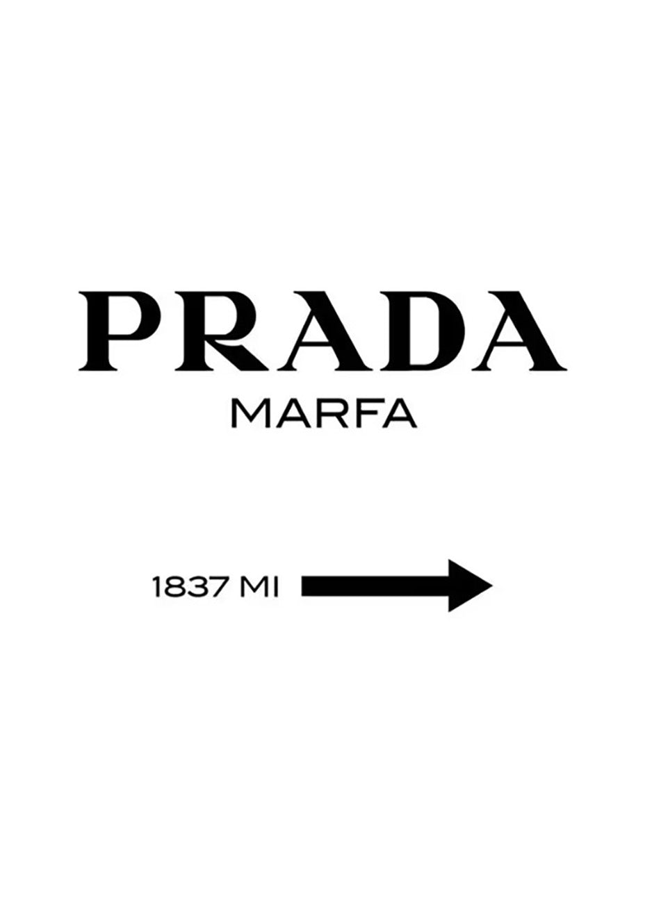 Cuadro ​Prada Marfa vertical