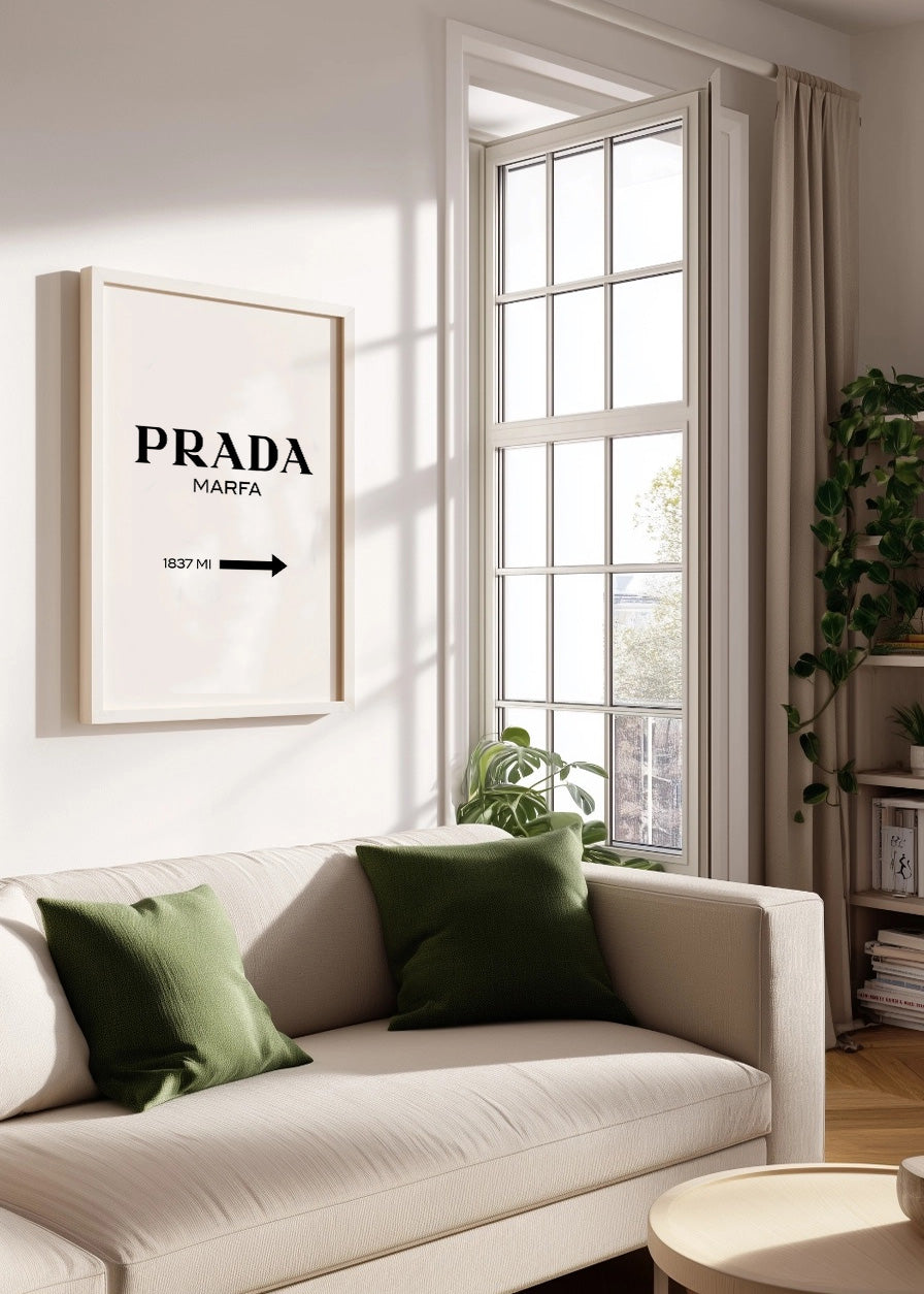 Cuadro ​Prada Marfa vertical