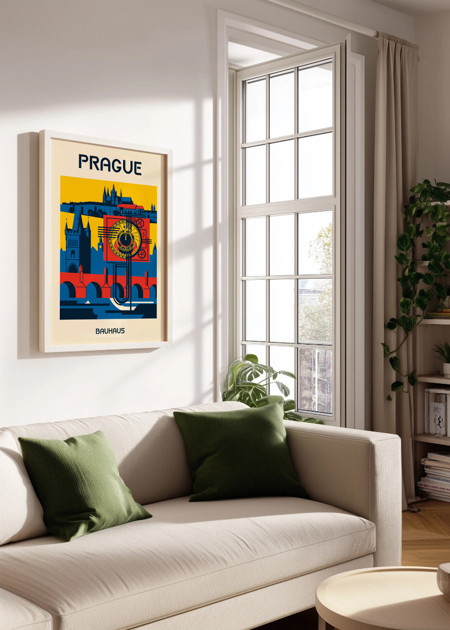 Cuadro Prague Poster Bauhaus
