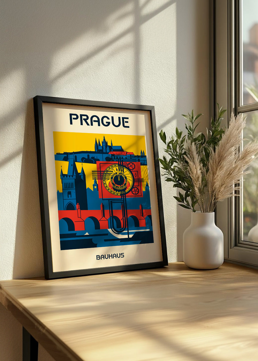 Cuadro Prague Poster Bauhaus