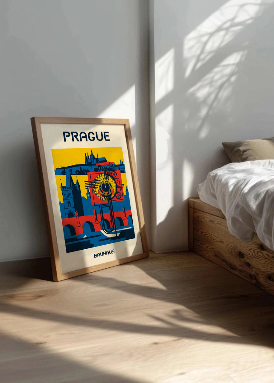 Cuadro Prague Poster Bauhaus