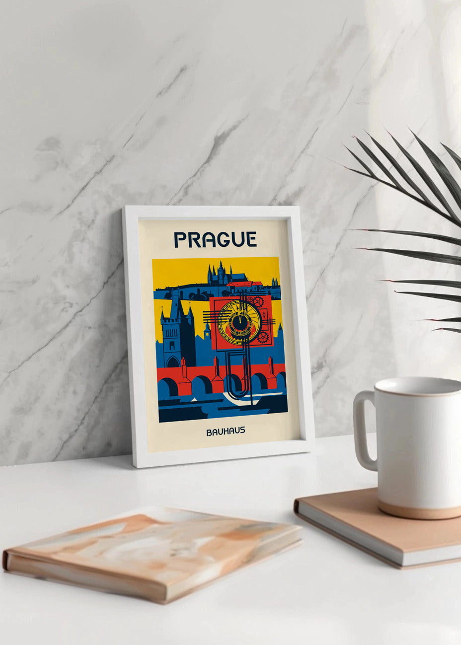 Cuadro Prague Poster Bauhaus