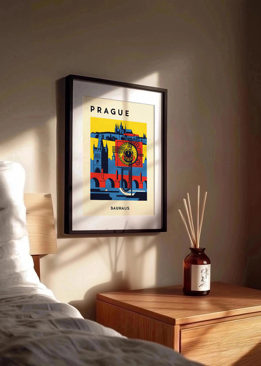 Cuadro Prague Poster Bauhaus