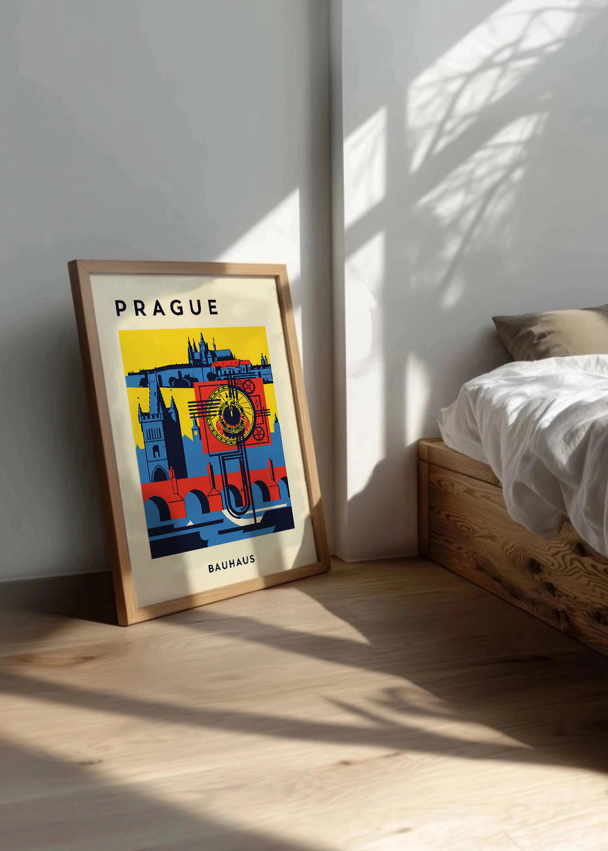Cuadro Prague Poster Bauhaus