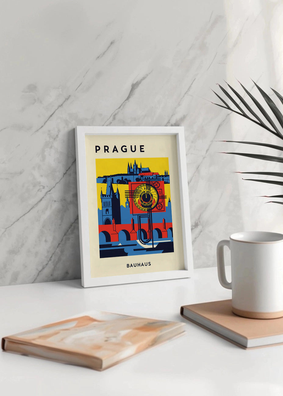 Cuadro Prague Poster Bauhaus