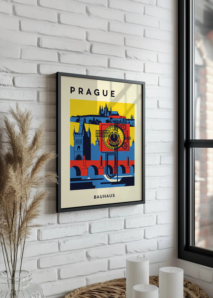 Cuadro Prague Poster Bauhaus