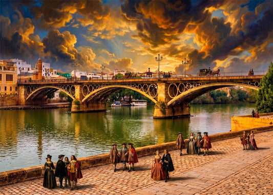 Cuadro Puente de Isabel II - Barroco