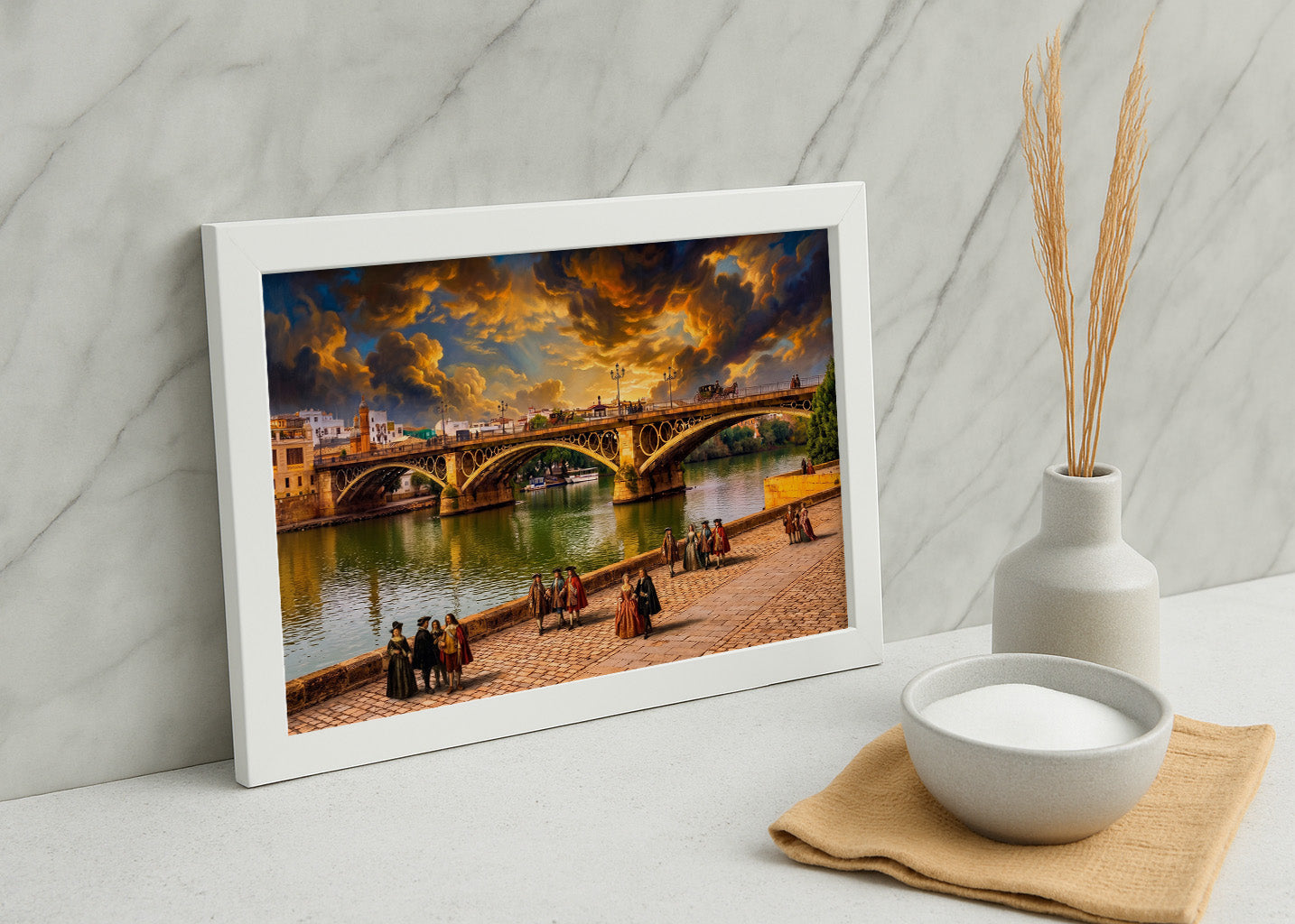 Cuadro Puente de Isabel II - Barroco