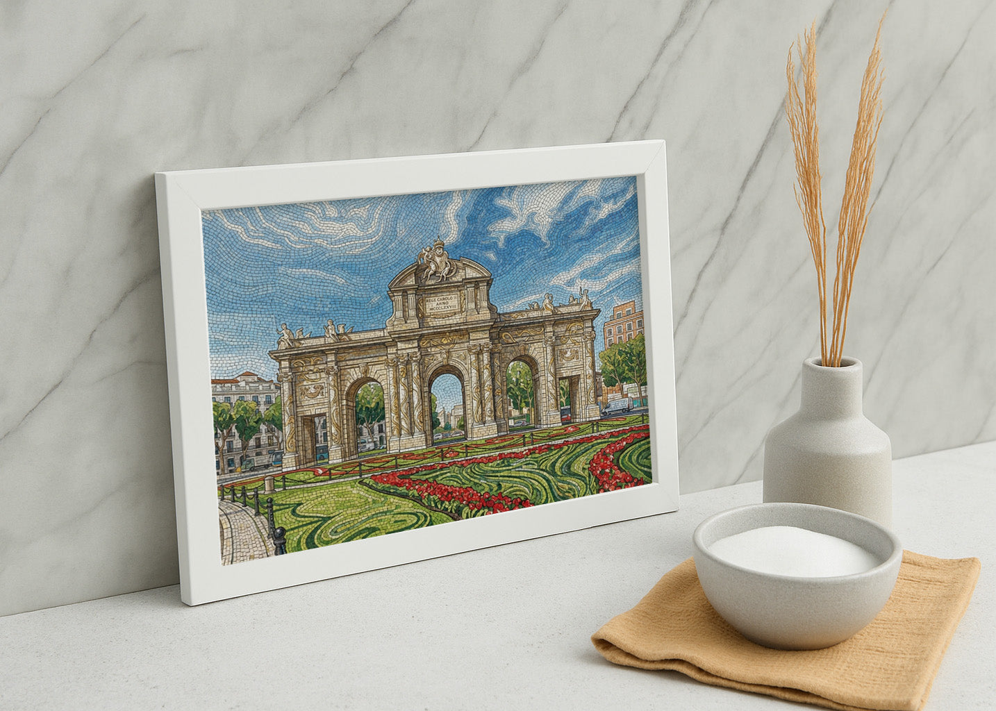 Cuadro Puerta de Alcalá - Art Nouveau