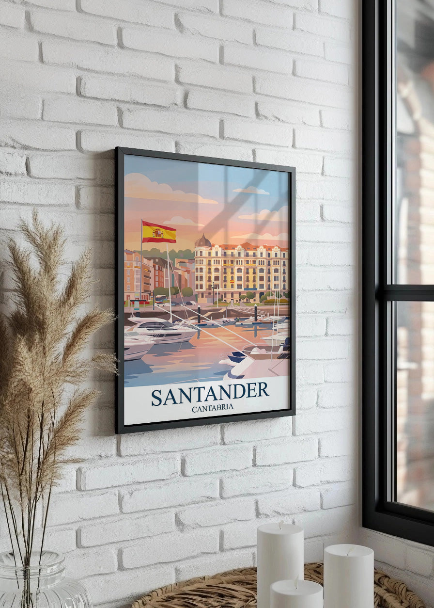 Cuadro Puerto Chico de Santander - Flat
