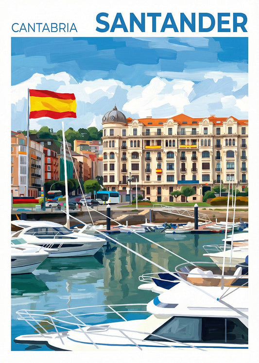 Cuadro Puerto Chico de Santander - Grouche