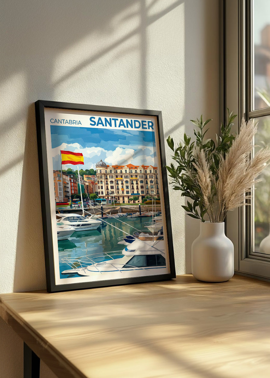 Cuadro Puerto Chico de Santander - Grouche