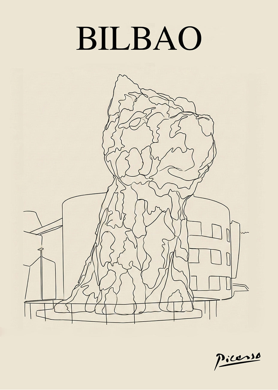 Puppy Guggenheim style Picasso