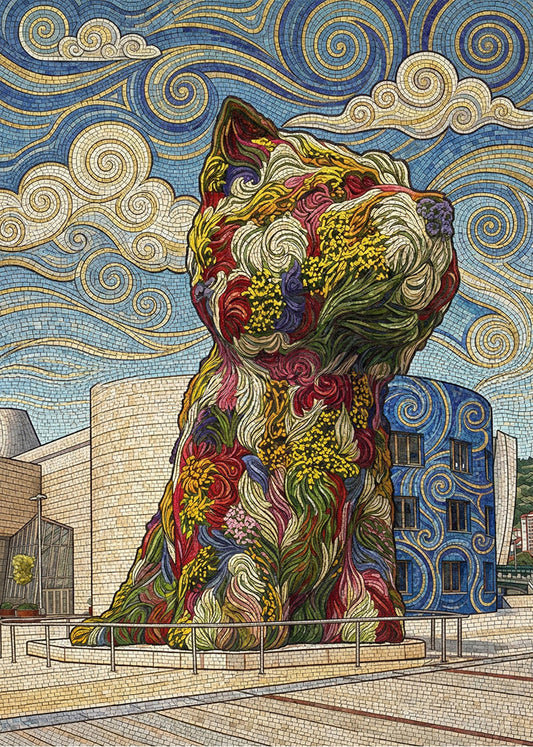 Cuadro Puppy Guggenheim - Art Nouveau